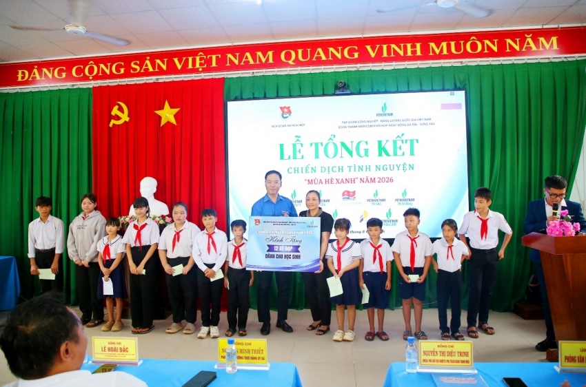 Cụm phối hợp hoạt động Bà Rịa - Vũng Tàu tổng kết Chiến dịch tình nguyện Mùa hè xanh năm 2026