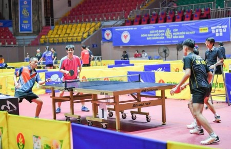 Khởi tranh Giải Bóng bàn Cúp Phân Bón Cà Mau 2026