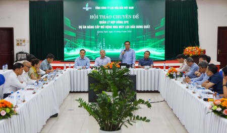 Nâng cao năng lực quản trị Hợp đồng EPC Dự án Nâng cấp mở rộng NMLD Dung Quất
