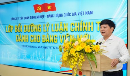 Petrovietnam khai giảng Lớp bồi dưỡng lý luận chính trị dành cho đảng viên mới tại TP HCM