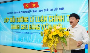 Petrovietnam khai giảng Lớp bồi dưỡng lý luận chính trị dành cho đảng viên mới tại TP HCM