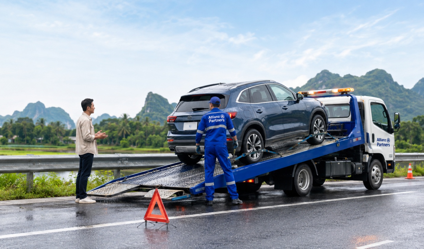 Bảo hiểm PVI tích hợp dịch vụ cứu hộ trên đường