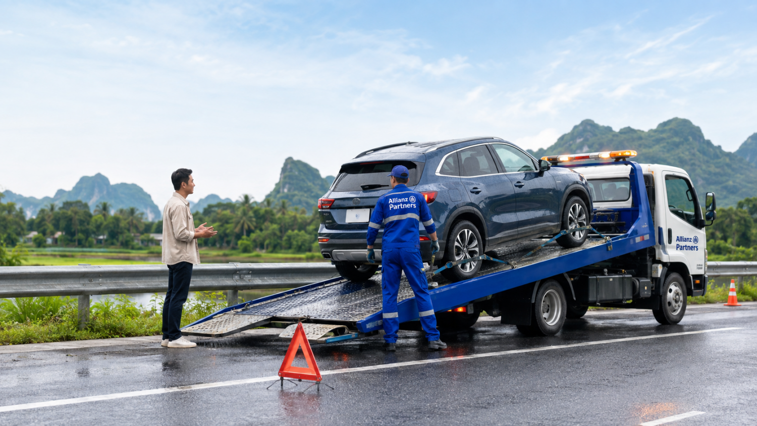 Bảo hiểm PVI tích hợp dịch vụ cứu hộ trên đường Bảo hiểm PVI tích hợp dịch vụ cứu hộ trên đường
