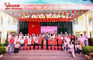 Quỹ Chạm Yêu Thương khởi động chương trình “Tiếp sức em tới trường 2026”