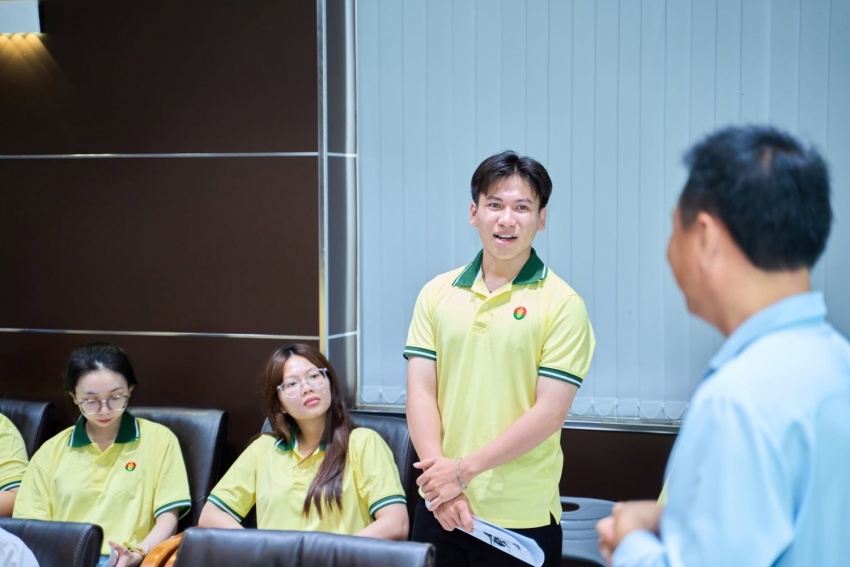 PVCFC trao “hành trang” nghề nghiệp cho thực tập sinh