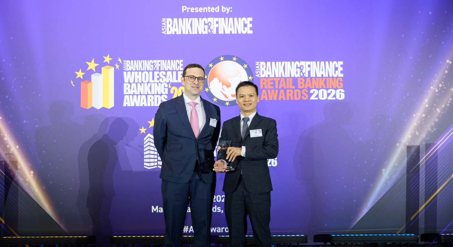 Techcombank là Ngân hàng Bán lẻ nội địa tốt nhất Việt Nam trong 5 năm liên tiếp