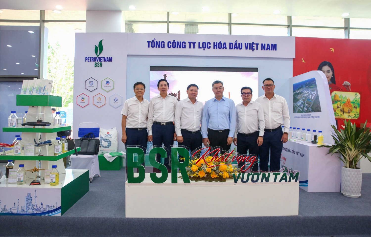 BSR lan tỏa sản phẩm tại triển lãm kỷ niệm 30 năm thành lập Ban Quản lý Khu kinh tế Dung Quất