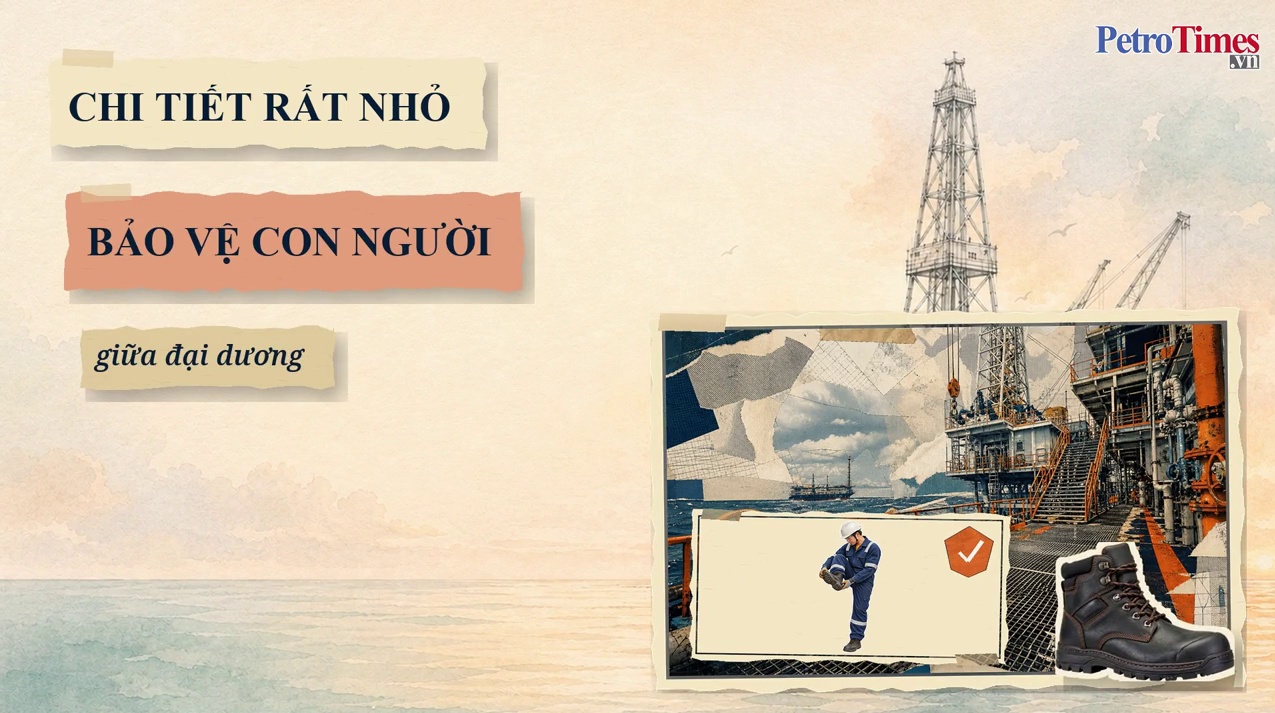 [VIDEO] Những đôi giày bảo hộ trên giàn khoan có gì đặc biệt?
