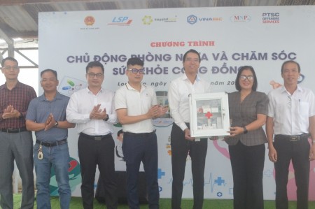 LSP cùng các đối tác đồng hành nâng cao sức khỏe cộng đồng tại xã Long Sơn