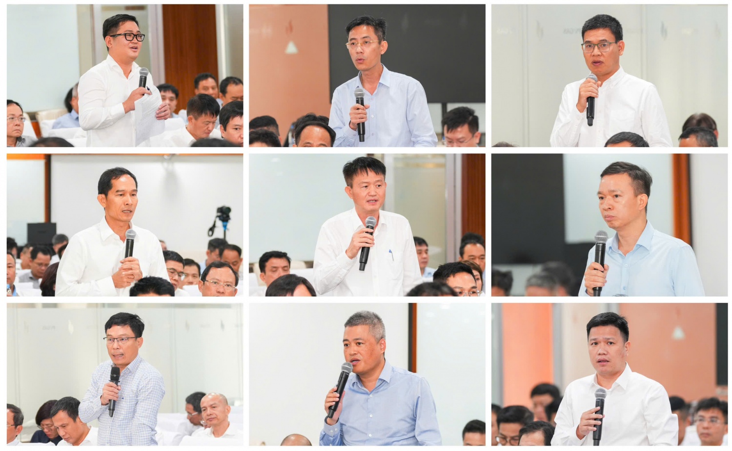 Lãnh đạo các Ban chuyên môn, các đơn vị phát biểu tại Hội nghị Lãnh đạo các Ban chuyên môn, các đơn vị phát biểu tại Hội nghị