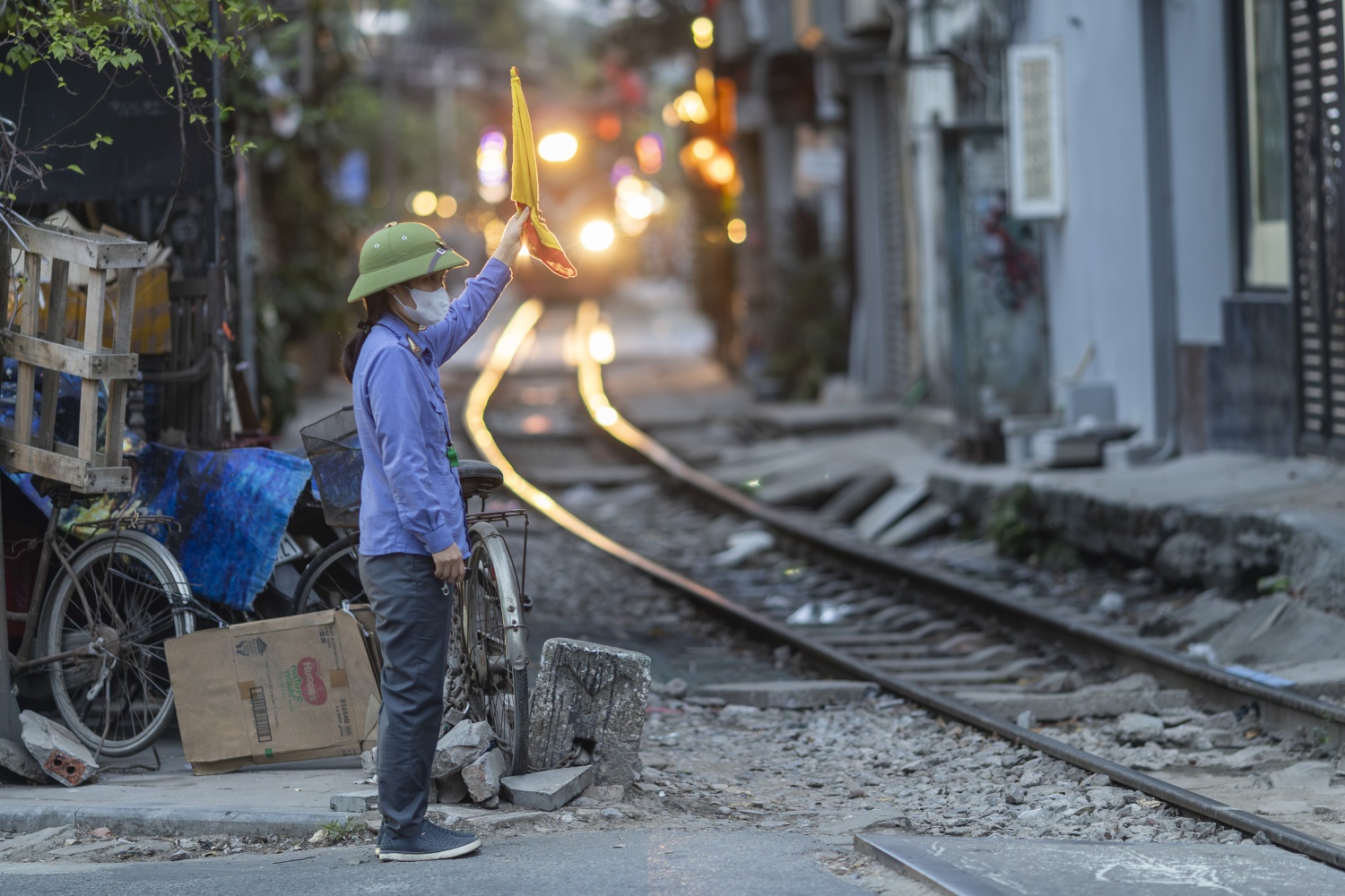 An toàn hành lang đường sắt Hà Nội: Bài toán chưa có lời giải trọn vẹn An toàn hành lang đường sắt Hà Nội: Bài toán chưa có lời giải trọn vẹn