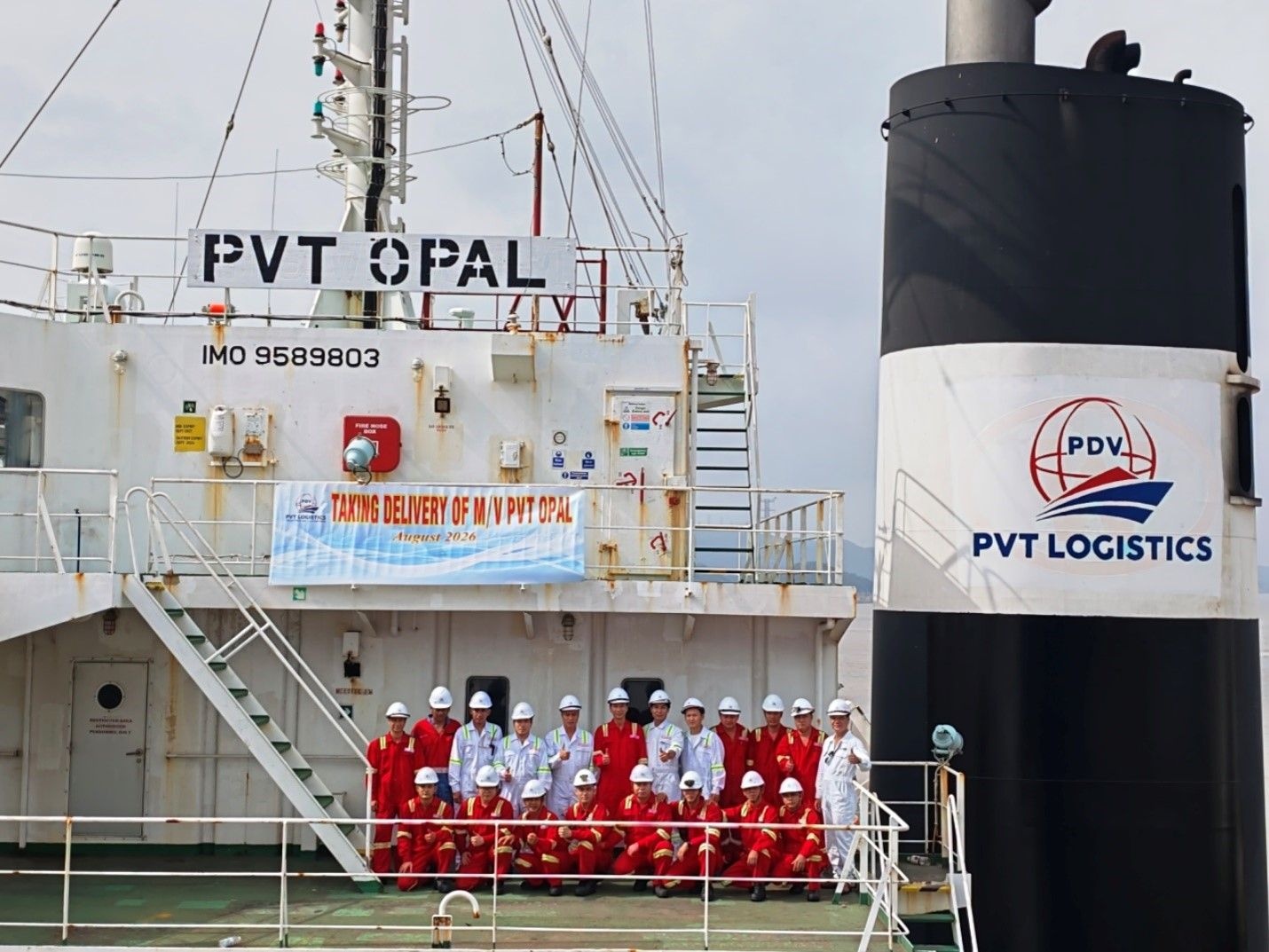 PVTrans tiếp nhận thêm tàu mới, tăng cường năng lực vận tải quốc tế