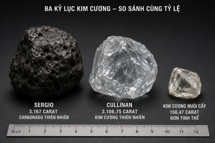 Ba gương mặt của kim cương