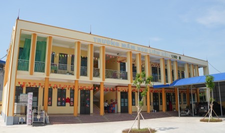BSR đồng hành cùng xã Ninh Giang khánh thành trường mầm non mới