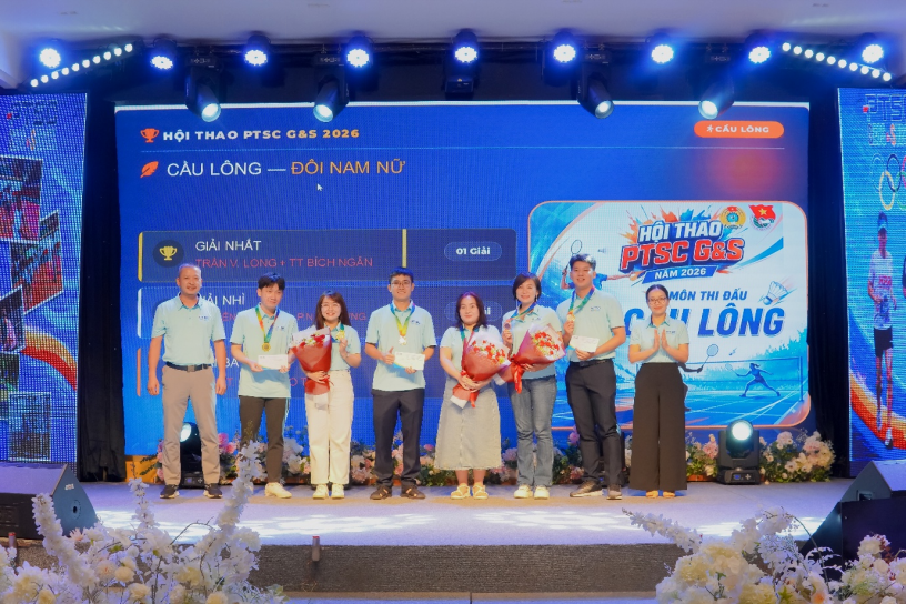 Hội thao PTSC G&S năm 2026: “Chuyển mình bứt phá - Chung sức vươn xa”