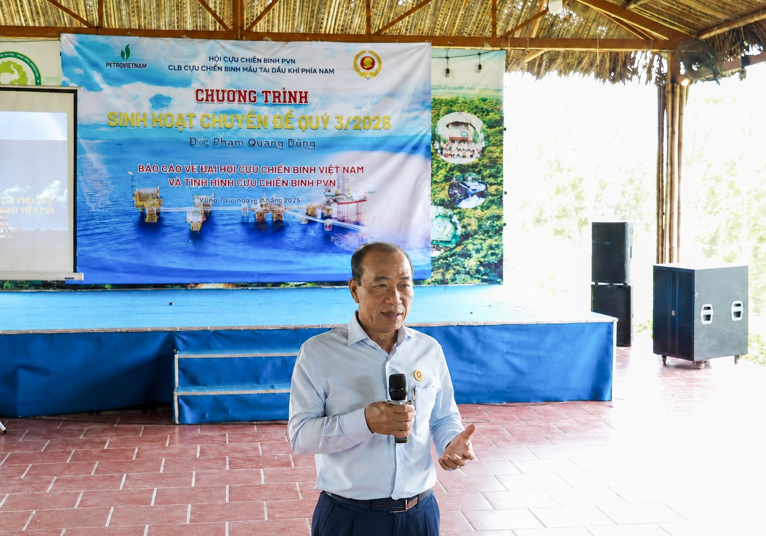 Câu lạc bộ Hưu trí Cựu chiến binh Dầu khí phía Nam về nguồn, gặp mặt kỷ niệm 81 năm Quốc khánh 2/9 Câu lạc bộ Hưu trí Cựu chiến binh Dầu khí phía Nam về nguồn, gặp mặt kỷ niệm 81 năm Quốc khánh 2/9