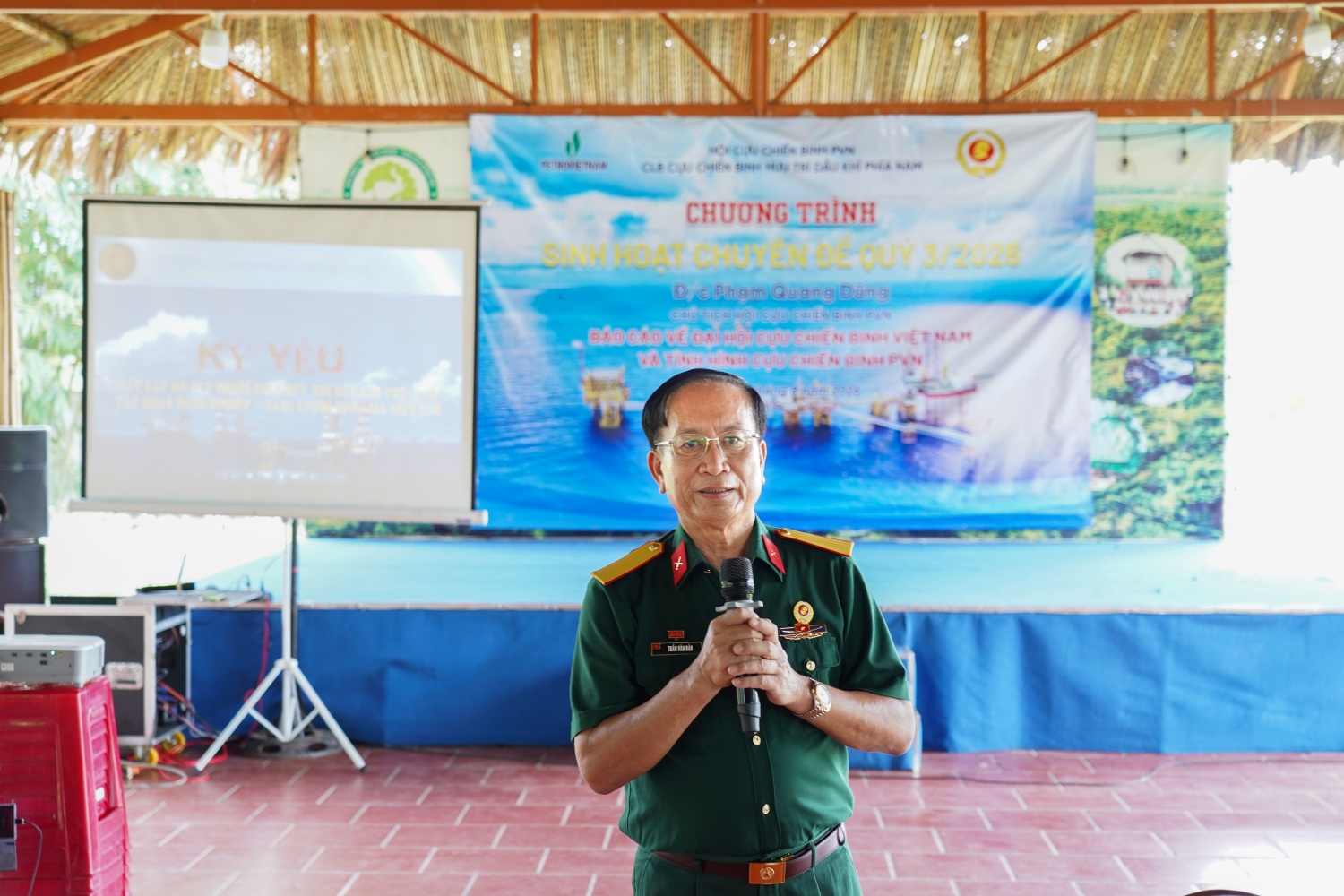 Câu lạc bộ Hưu trí Cựu chiến binh Dầu khí phía Nam về nguồn, gặp mặt kỷ niệm 81 năm Quốc khánh 2/9 Câu lạc bộ Hưu trí Cựu chiến binh Dầu khí phía Nam về nguồn, gặp mặt kỷ niệm 81 năm Quốc khánh 2/9