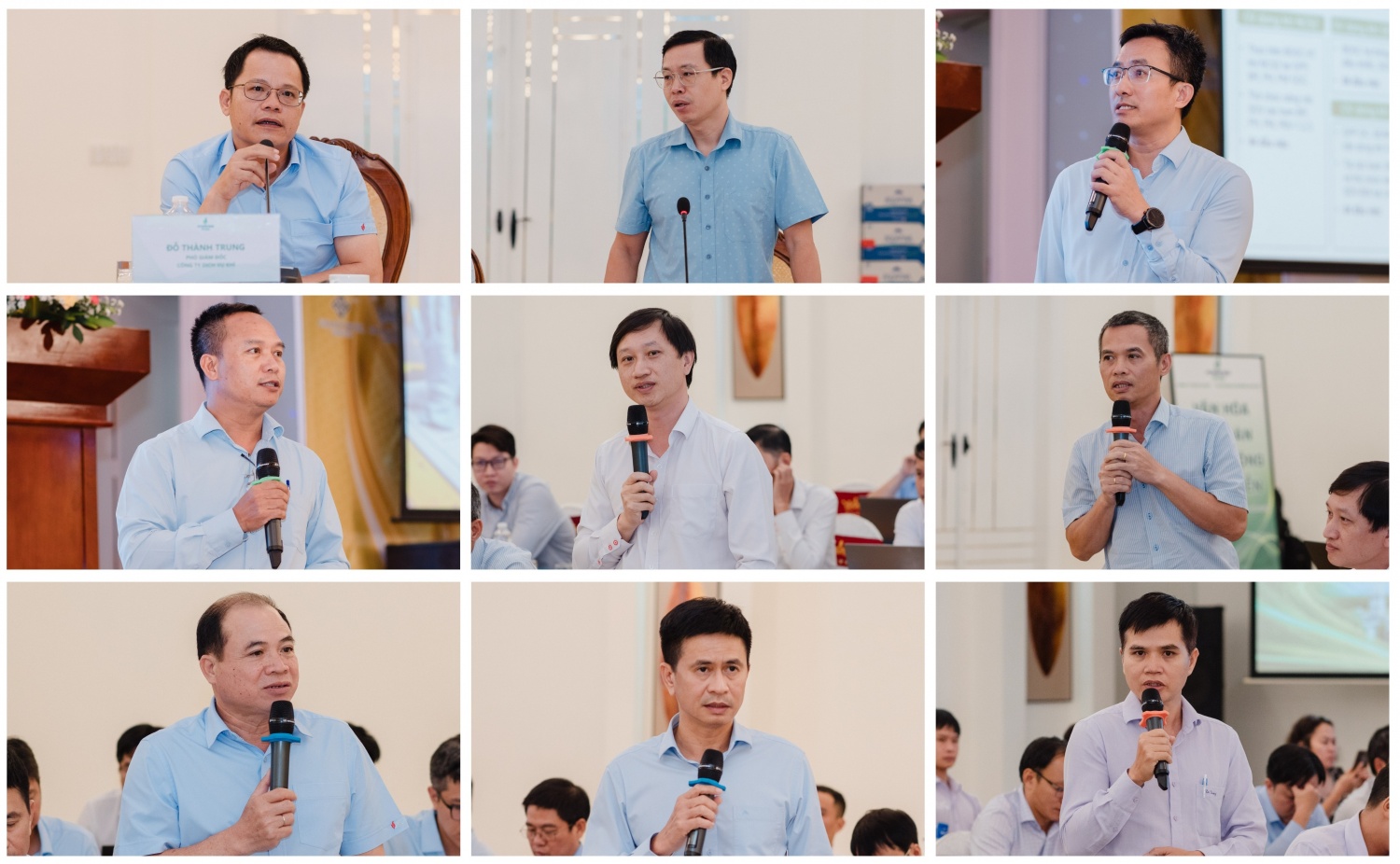 Các đại biểu tham gia thảo luận phát biểu ý kiến tại Chương trình