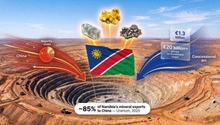 Namibia - Tâm điểm cuộc đua khoáng sản chiến lược giữa Trung Quốc và EU
