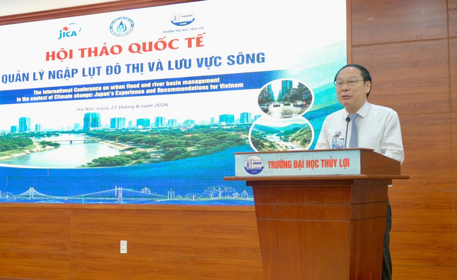 Tìm giải pháp quản lý ngập lụt đô thị và lưu vực sông