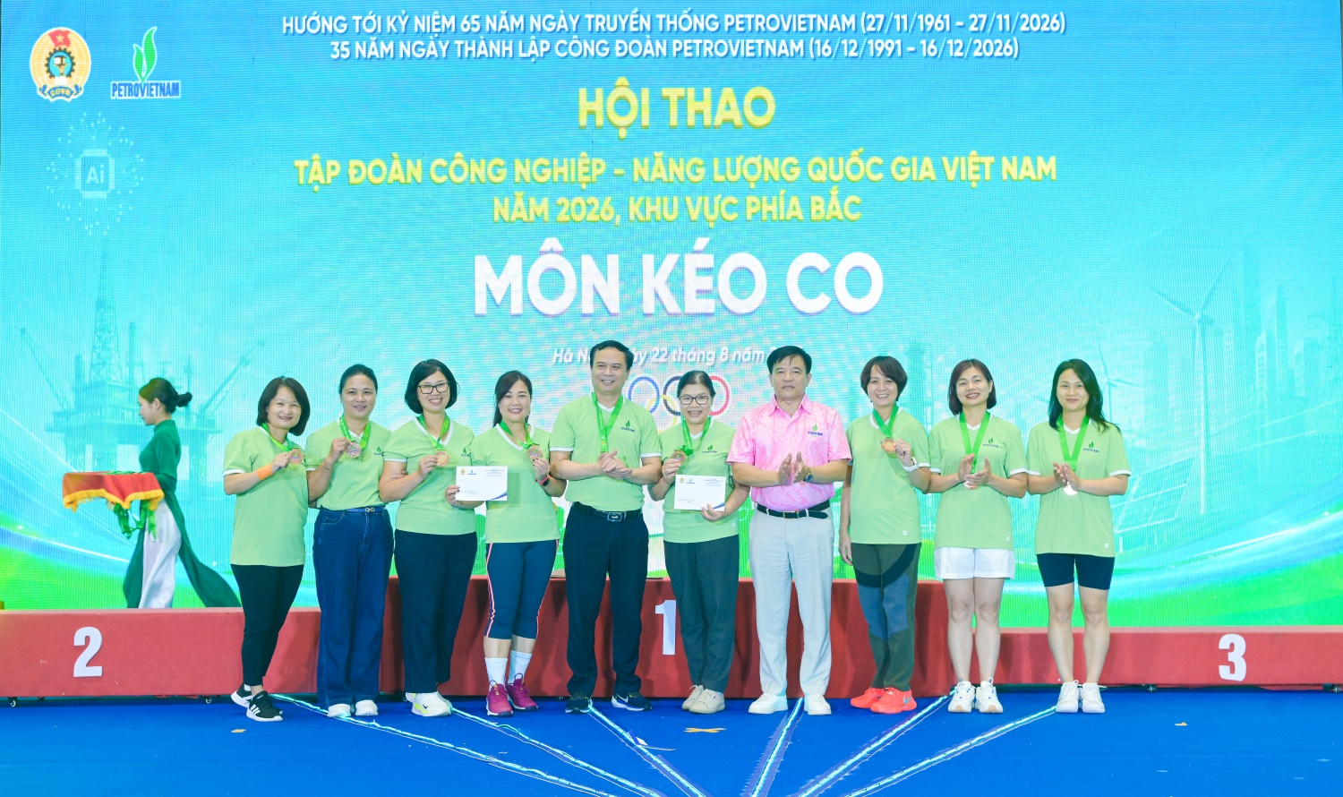 Hội thao PETROVIETNAM khu vực phía Bắc 2026: Những cảm xúc đọng lại sau mỗi cuộc tranh tài Hội thao PETROVIETNAM khu vực phía Bắc 2026: Những cảm xúc đọng lại sau mỗi cuộc tranh tài