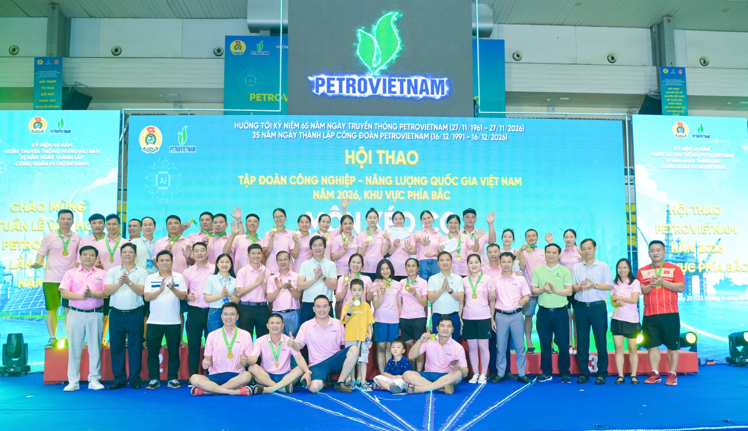 [Chùm ảnh] Hội thao PETROVIETNAM 2026: Sức mạnh đến từ tinh thần đoàn kết