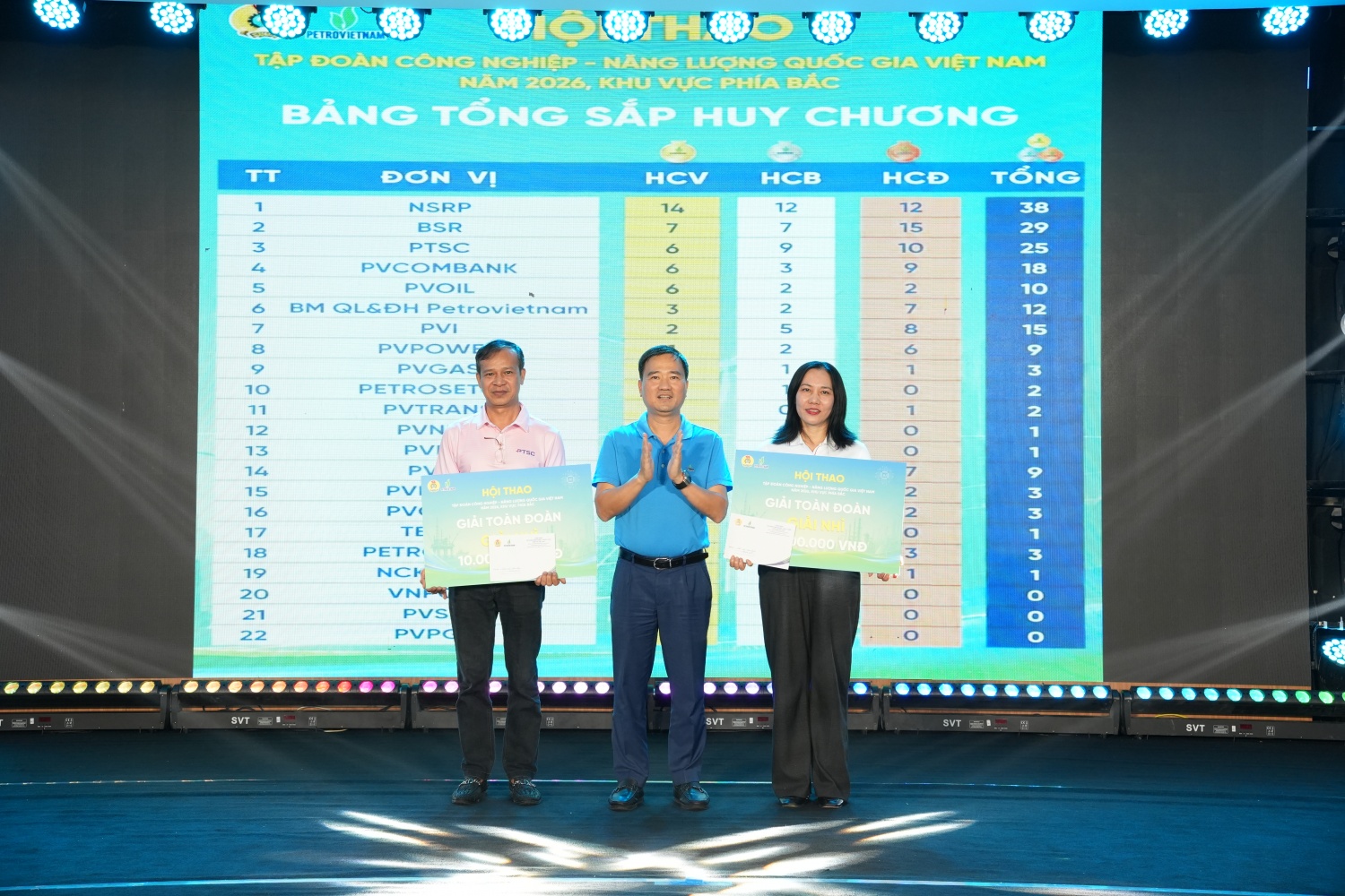 BSR đạt thành tích Nhì toàn đoàn tại Hội thao PETROVIETNAM 2026 khu vực phía Bắc BSR đạt thành tích Nhì toàn đoàn tại Hội thao PETROVIETNAM 2026 khu vực phía Bắc