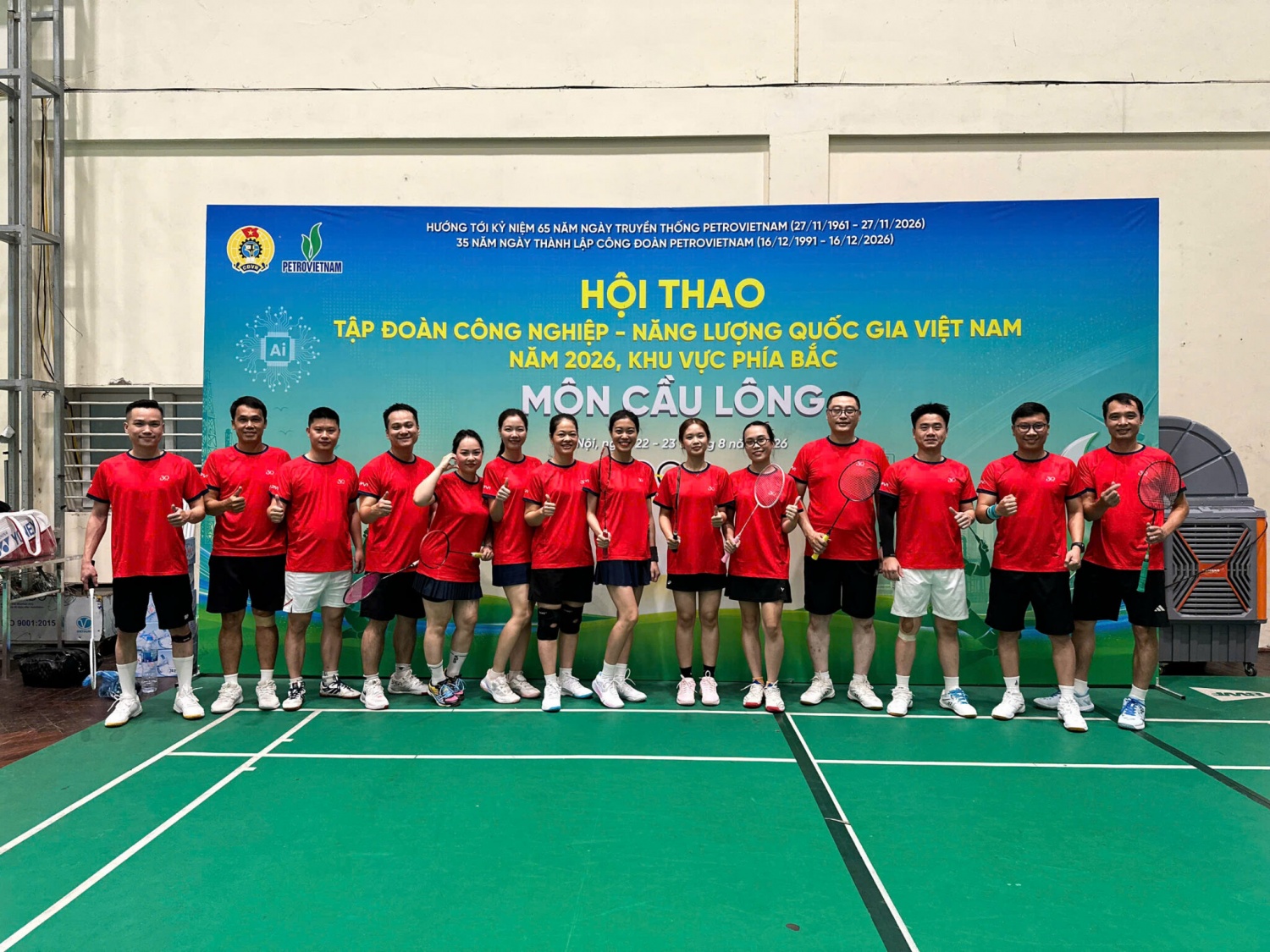Đoàn thể thao PVI thi đấu ấn tượng tại Hội thao PETROVIETNAM 2026 Đoàn thể thao PVI thi đấu ấn tượng tại Hội thao PETROVIETNAM 2026