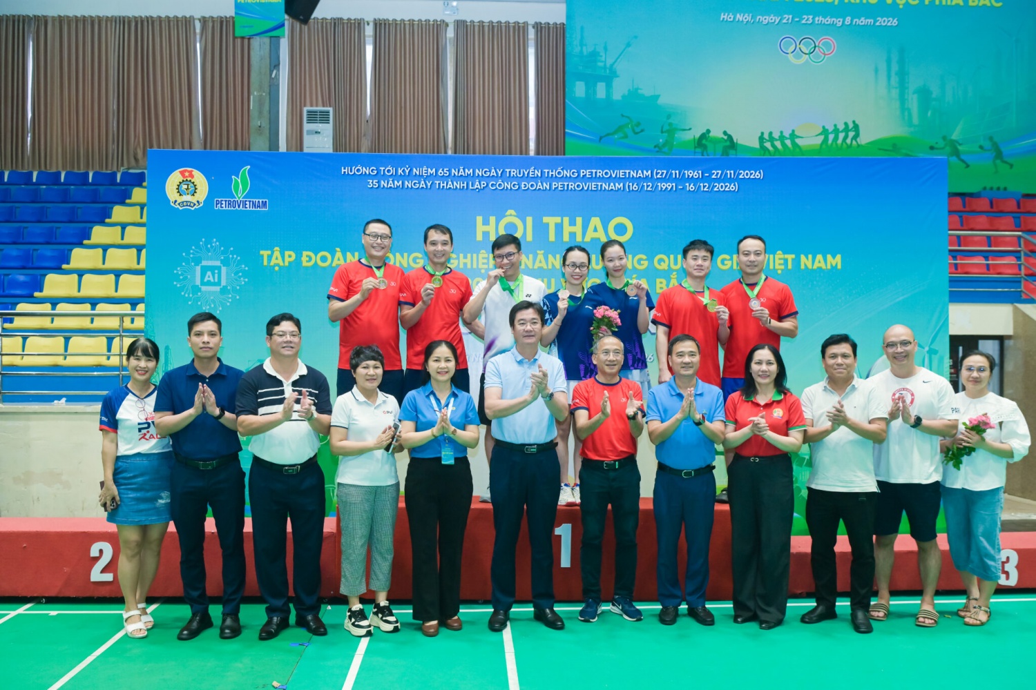 Đoàn thể thao PVI thi đấu ấn tượng tại Hội thao PETROVIETNAM 2026 Đoàn thể thao PVI thi đấu ấn tượng tại Hội thao PETROVIETNAM 2026