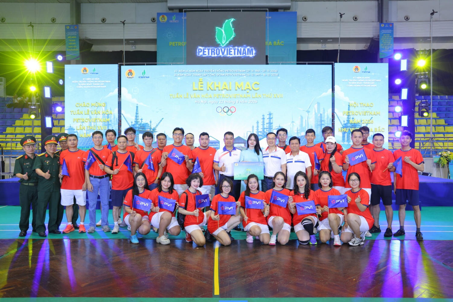 Đoàn thể thao PVI thi đấu ấn tượng tại Hội thao PETROVIETNAM 2026 Đoàn thể thao PVI thi đấu ấn tượng tại Hội thao PETROVIETNAM 2026