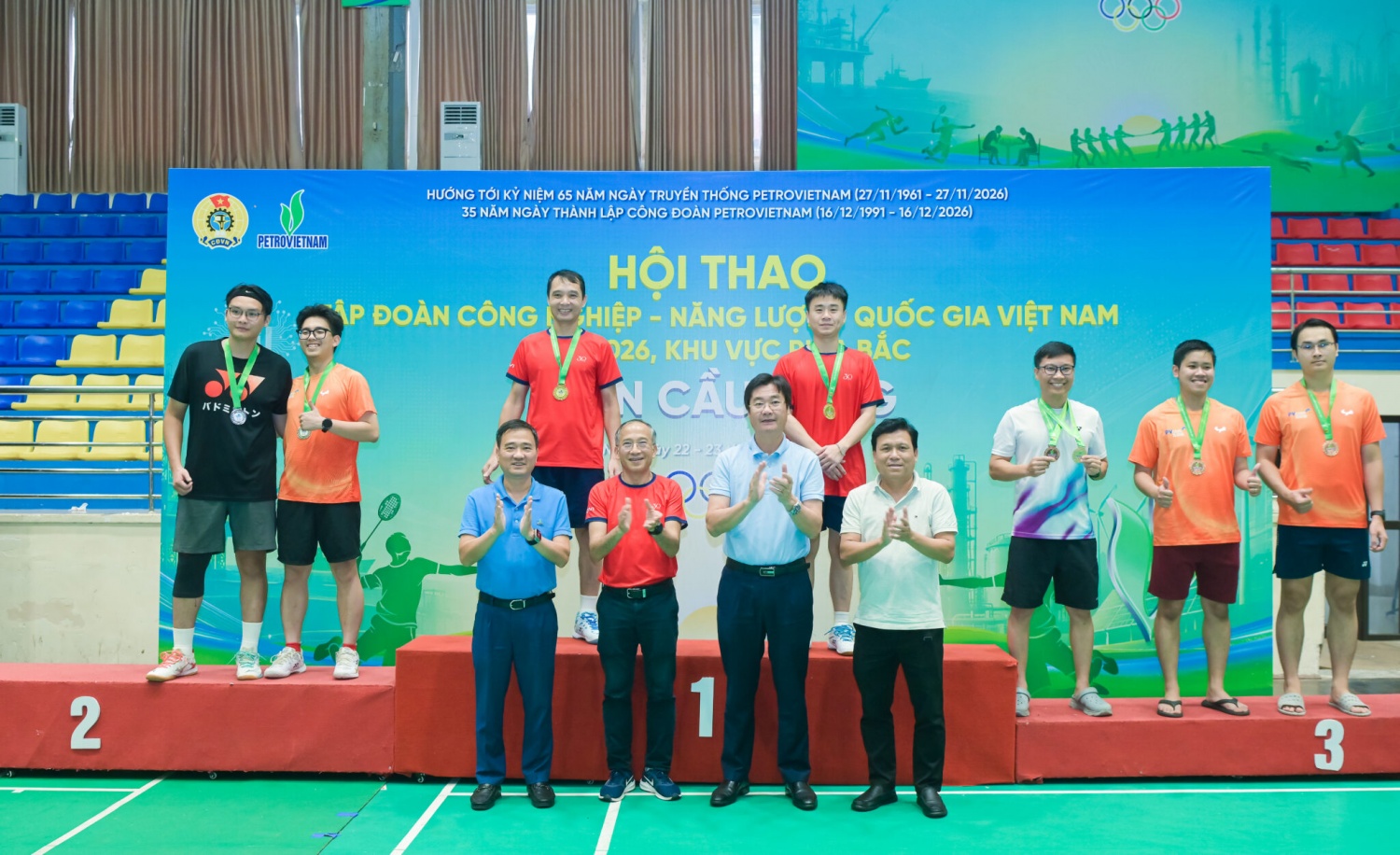 Đoàn thể thao PVI thi đấu ấn tượng tại Hội thao PETROVIETNAM 2026 Đoàn thể thao PVI thi đấu ấn tượng tại Hội thao PETROVIETNAM 2026