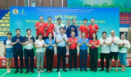 Đoàn thể thao PVI thi đấu ấn tượng tại Hội thao PETROVIETNAM 2026