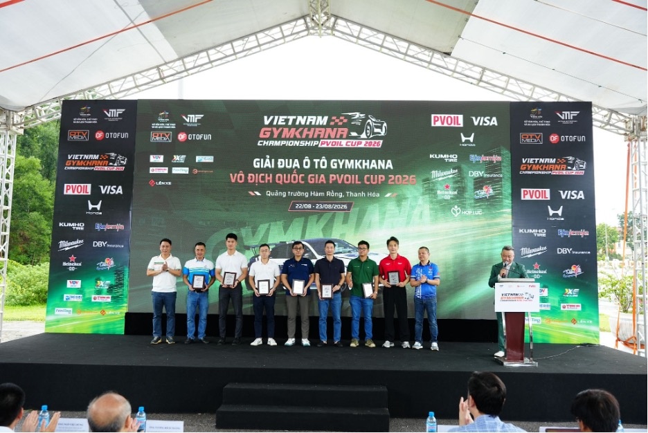 Giải đua Ô tô Gymkhana Vô địch Quốc gia PVOIL Cup 2026 kết thúc thành công Giải đua Ô tô Gymkhana Vô địch Quốc gia PVOIL Cup 2026 kết thúc thành công