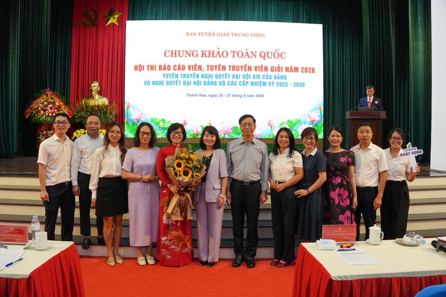 Cán bộ PETROVIETNAM giành giải Nhì Hội thi Báo cáo viên, tuyên truyền viên giỏi toàn quốc năm 2026 Cán bộ PETROVIETNAM giành giải Nhì Hội thi Báo cáo viên, tuyên truyền viên giỏi toàn quốc năm 2026