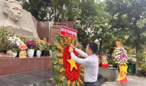 PQPOC dâng hương tri ân các Anh hùng liệt sĩ