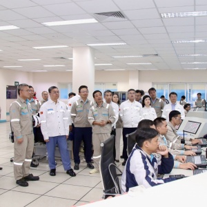 Tổng Giám đốc PETROVIETNAM Lê Mạnh Cường kiểm tra hoạt động tại NM Đạm Phú Mỹ, NMĐ Nhơn Trạch 3&4