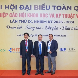 Chủ tịch Hội DKVN Nguyễn Quốc Thập được bầu vào BCH Liên hiệp các Hội Khoa học và Kỹ thuật Việt Nam khóa IX
