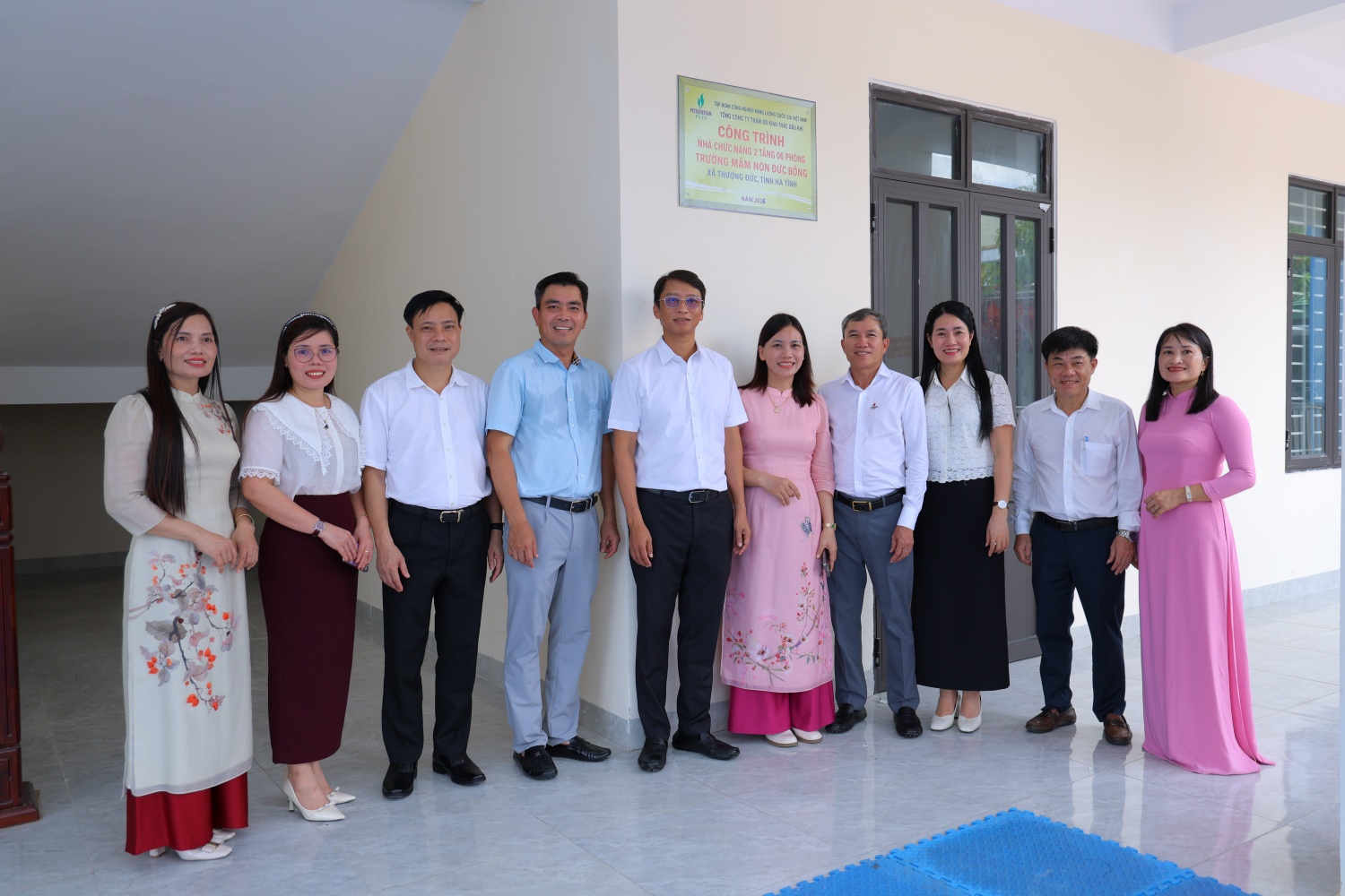 PETROVIETNAM tiếp sức cô trò Trường Mầm non Thượng Đức trước thềm năm học mới