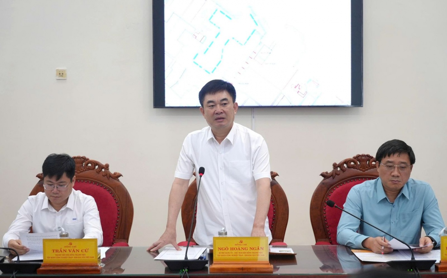 TKV thúc tiến độ Dự án Kho trung chuyển, chế biến và kinh doanh than Quảng Trị Kho trung chuyển, kinh doanh than Quảng Trị
