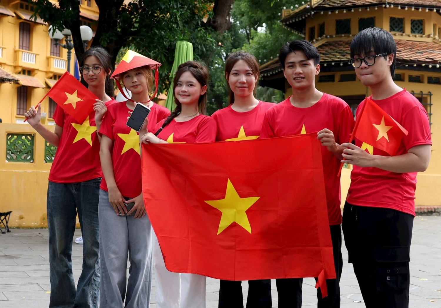 Quảng trường Ba Đình rộn ràng không khí Quốc khánh 2/9