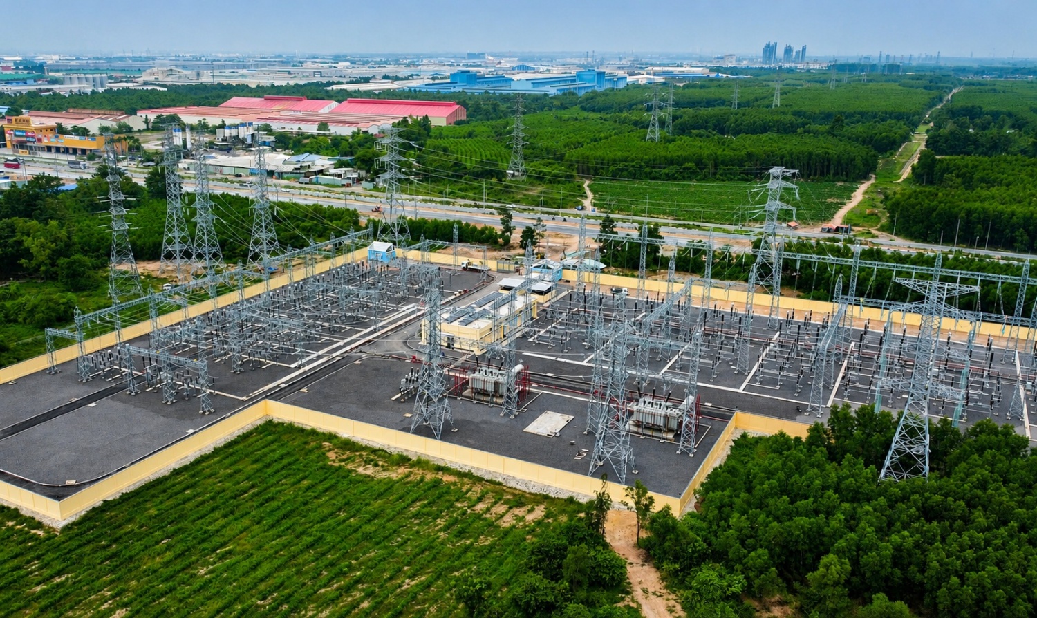 EVNNPT về đích 2 công trình truyền tải điện tại Đồng Nai, góp sức bảo đảm điện chào mừng Quốc khánh EVNNPT về đích 2 công trình truyền tải điện tại Đồng Nai
