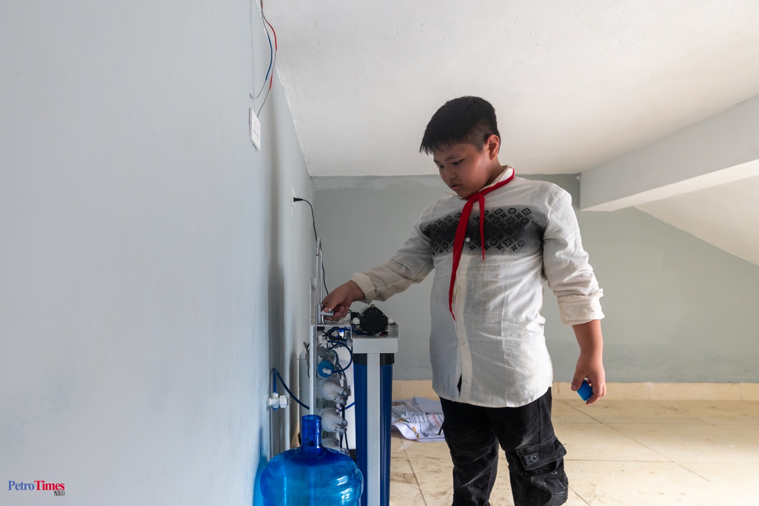 Mái trường nghĩa tình nơi biên cương Phong Thổ Mái trường nghĩa tình PETROVIETNAM nơi biên cương Phong Thổ
