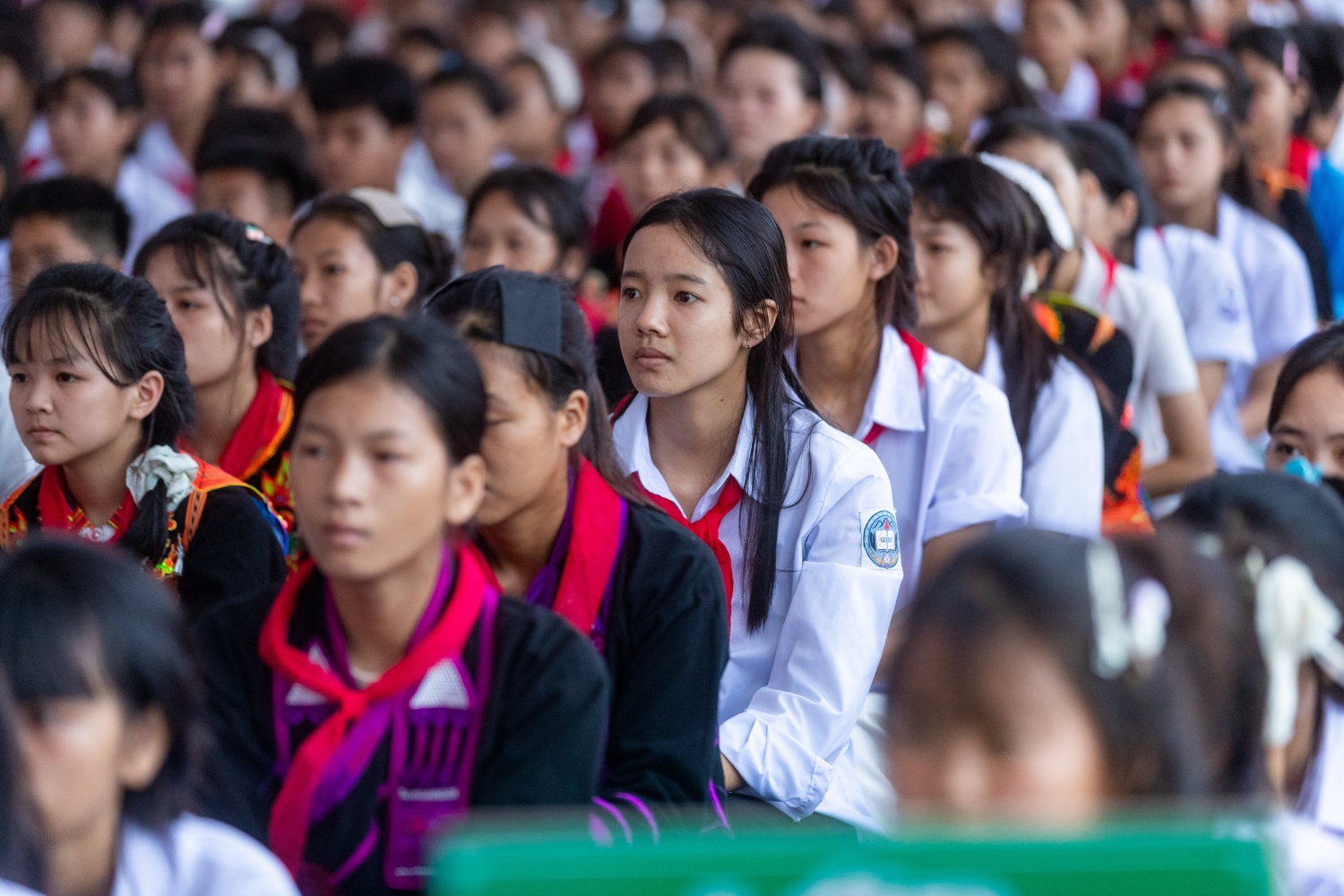 Niềm vui nơi ngôi trường mới giữa núi rừng Phong Thổ Niềm vui nơi ngôi trường mới giữa núi rừng Phong Thổ
