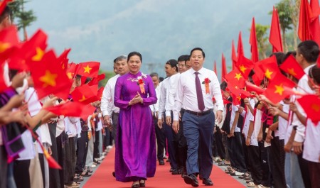 Khai giảng và khánh thành Trường PETROVIETNAM - Phong Thổ (Lai Châu): Điểm tựa cho ước mơ và khát vọng bay xa