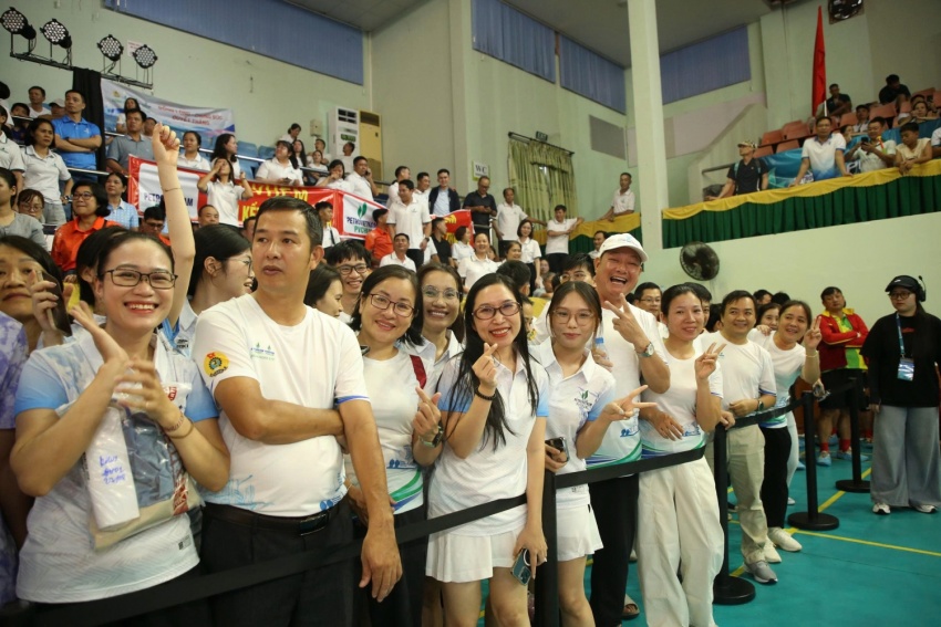 Công đoàn Nghiên cứu Khoa học và Đào tạo bùng nổ sức trẻ, thắt chặt đoàn kết tại Hội thao PETROVIETNAM 2026