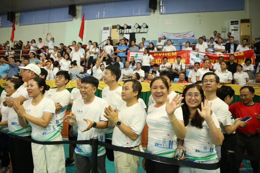 Công đoàn Nghiên cứu Khoa học và Đào tạo bùng nổ sức trẻ, thắt chặt đoàn kết tại Hội thao PETROVIETNAM 2026