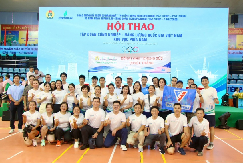 Công đoàn Nghiên cứu Khoa học và Đào tạo bùng nổ sức trẻ, thắt chặt đoàn kết tại Hội thao Petrovietnam 2026 Công đoàn Nghiên cứu Khoa học và Đào tạo bùng nổ sức trẻ, thắt chặt đoàn kết tại Hội thao PETROVIETNAM 2026