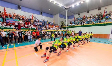 Bùng nổ cảm xúc với môn kéo co tại Hội thao PETROVIETNAM 2026 khu vực phía Nam