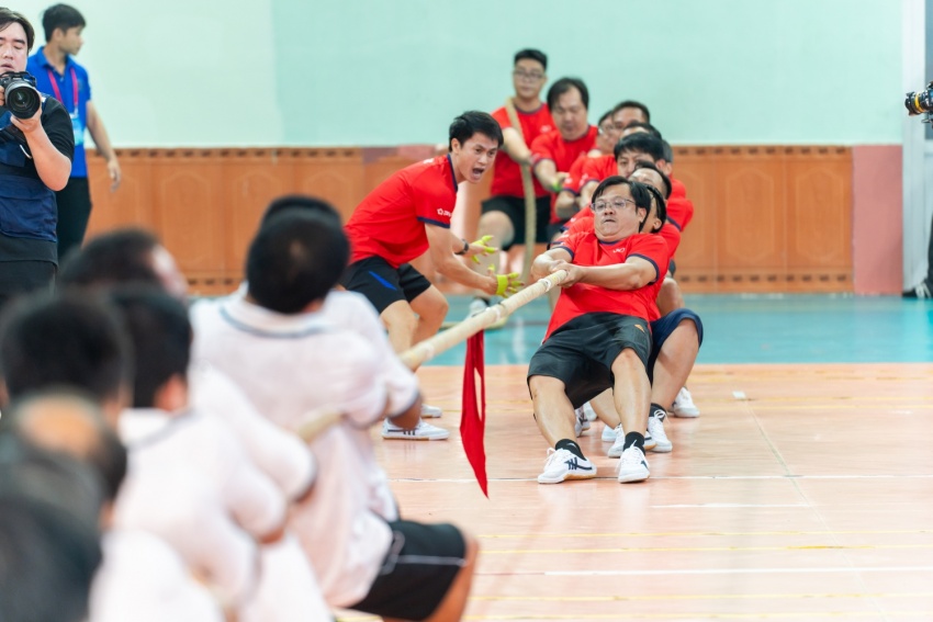 Bùng nổ cảm xúc với môn kéo co tại Hội thao PETROVIETNAM 2026 khu vực phía Nam