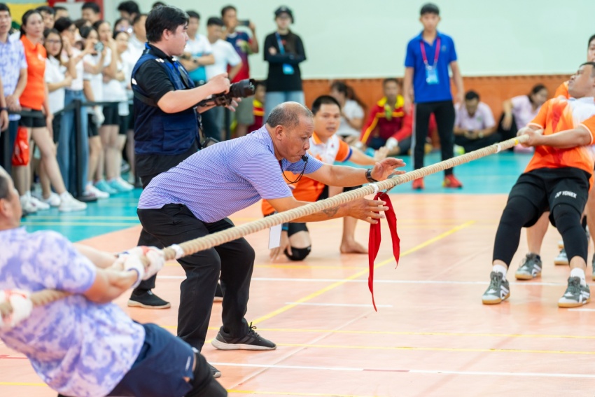 Bùng nổ cảm xúc với môn kéo co tại Hội thao PETROVIETNAM 2026 khu vực phía Nam